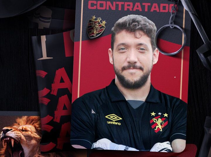 Sport oficializa contratação do goleiro Caíque França, ex-Ponte Preta e Corinthians