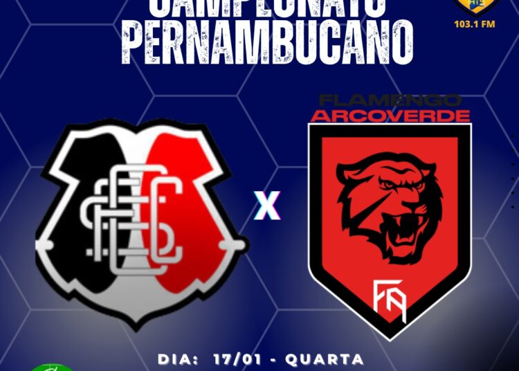 Santa Cruz x Flamengo de Arcoverde: veja escalações, arbitragem, onde assistir e outros detalhes do jogo pelo Campeonato Pernambucano