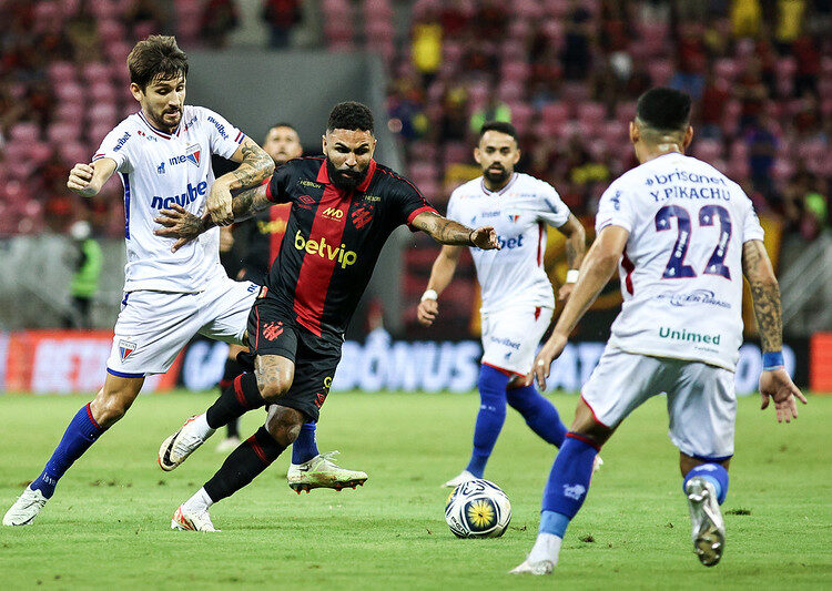 Sport faz boa partida, mostra imposição contra o Fortaleza, mas fica no empate