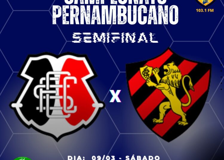 Santa Cruz x Sport: veja escalações, arbitragem, onde assistir e outros detalhes do jogo pela semifinal do Campeonato Pernambucano