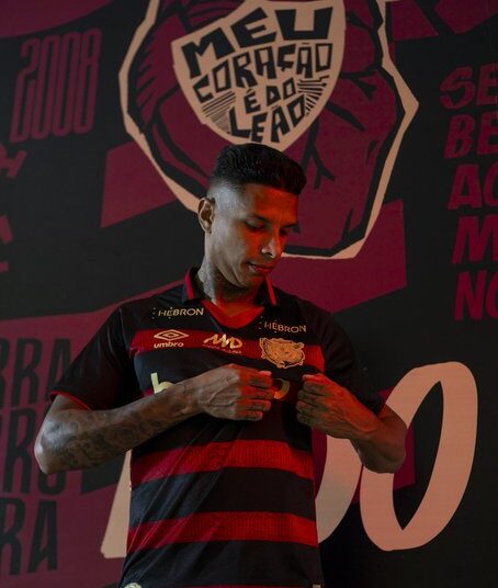 Allyson chega no Sport. FOTO: Igor Cysneiros / Sport