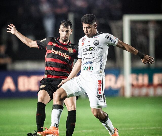 Com um jogador a menos desde o primeiro tempo, Sport sofre virada do Operário/PR