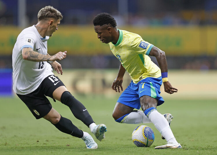 Brasil fica no empate com o Uruguai e encerra 2024 na 5° colocação das Eliminatórias