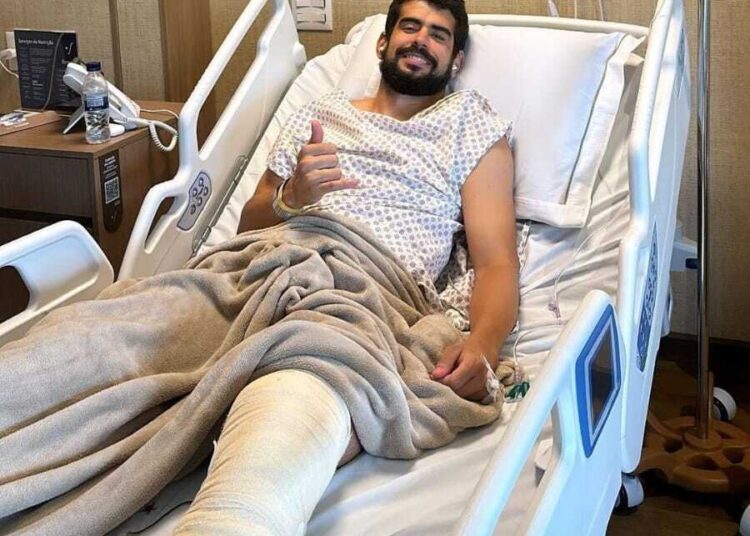 Sport: Zé Roberto é submetido a cirurgia após lesão no ligamento cruzado do joelho