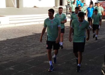 Confira como foi a reapresentação dos jogadores do Santa Cruz para iniciar a pré-temporada