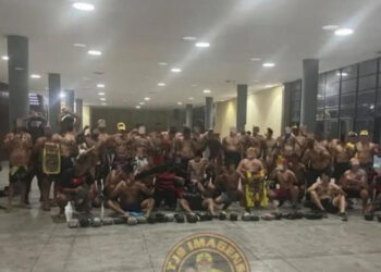 Organizada realiza treino de luta livre na sede do Sport; Clube emite nota sobre o fato