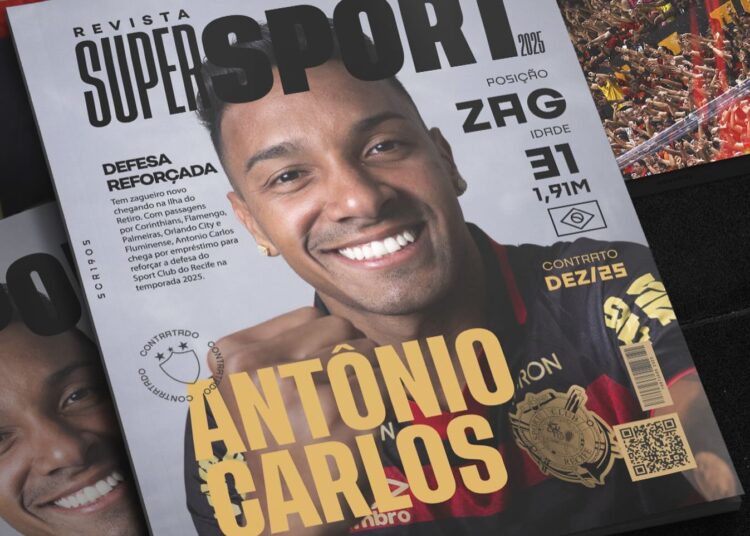 Sport confirma contratação do zagueiro Antônio Carlos, quarto reforço para a temporada
