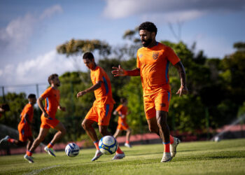 Sport deve enfrentar o Moto Club com modificações no time titular. Foto: Paulo Paiva / Sport Recife