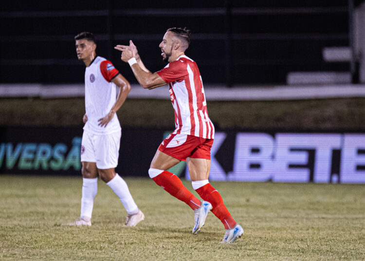 Náutico goleia o Santa Cruz de Natal. Foto: Gabriel França / Náutico