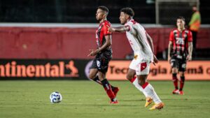 Náutico vence o Vitória no Barradão. Foto: Victor Ferreira/EC Vitória