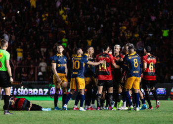 Após confusão em campo, súmula da final entre Sport x Retrô registra oito expulsões