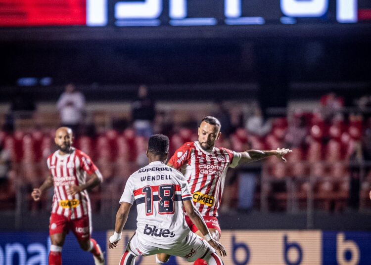 Náutico começa bem mas toma virada do São Paulo pela Copa do Brasil. Foto: Luccas Souza / @luccassfotografia