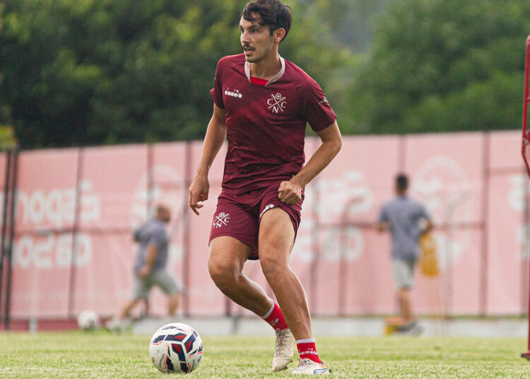 Marco Antonio é uma das esperaças do Náutico para o jogo contra o Ypiranga-RS. Foto: Gabriel França/Náutico