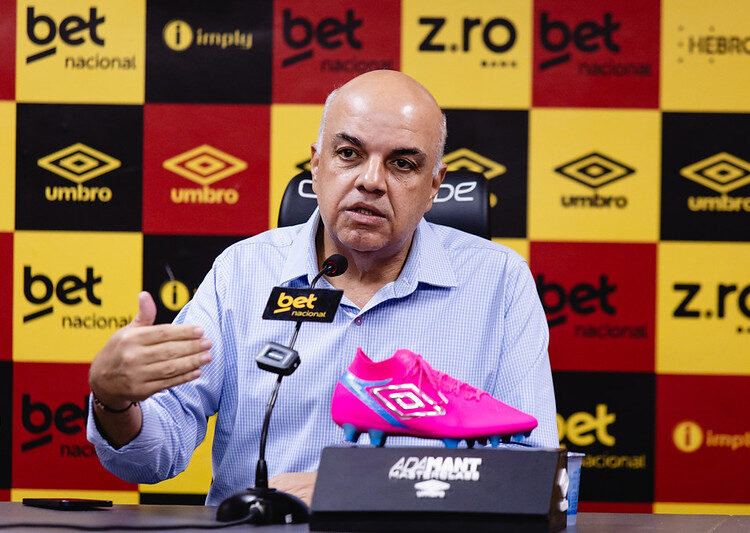 Presidente do Sport comenta sobre fase difícil do clube na Série A e eleição da CBF