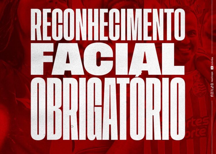 Biometria facial passa a ser obrigatório em junho nos Aflitos.