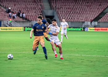 O Retrô enfrenta o Botafogo-PB. Foto: Matheus Amorim / Fortaleza EC