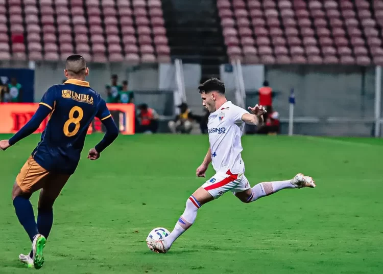 Fortaleza e Retrô se enfrentam na Arena Castelão pela Copa do Brasil. Foto: Matheus Amorim/Fortaleza EC
