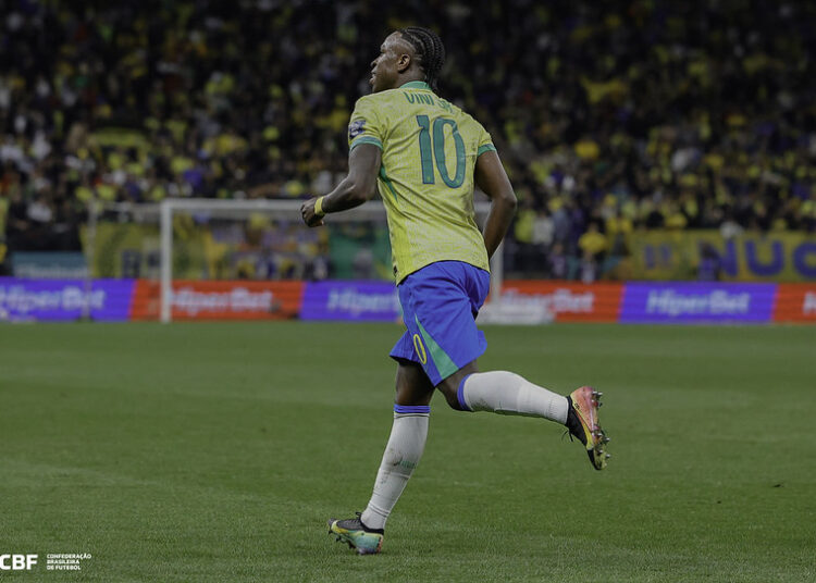 Brasil derrota o Paraguai com gol de Vinícius Jr. e garante vaga na Copa do Mundo 2026