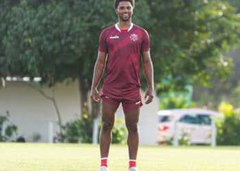 Bruno Mezenga deve ter sequência no time titular. Foto: Gabriel França/Náutico