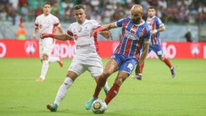 Náutico encara o Bahia na Fonte Nova pela Copa do Nordeste. Foto: Tiago Caldas/EC Bahia