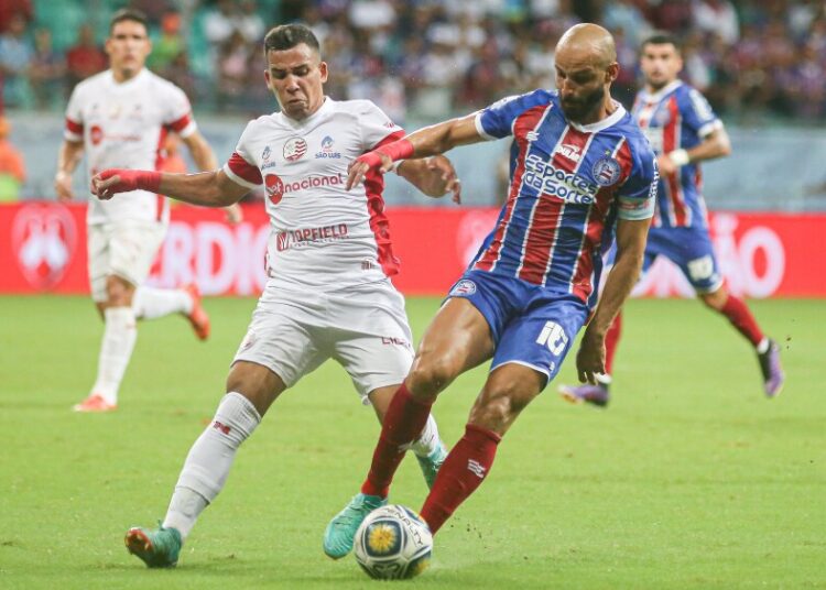 Náutico encara o Bahia na Fonte Nova pela Copa do Nordeste. Foto: Tiago Caldas/EC Bahia