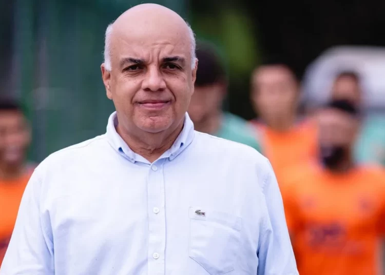 O presiente do Sport, Yuri Romão foi ao MPPE para pedir investigação pela invasão ao CT. Foto: Paulo Paiva/Sport