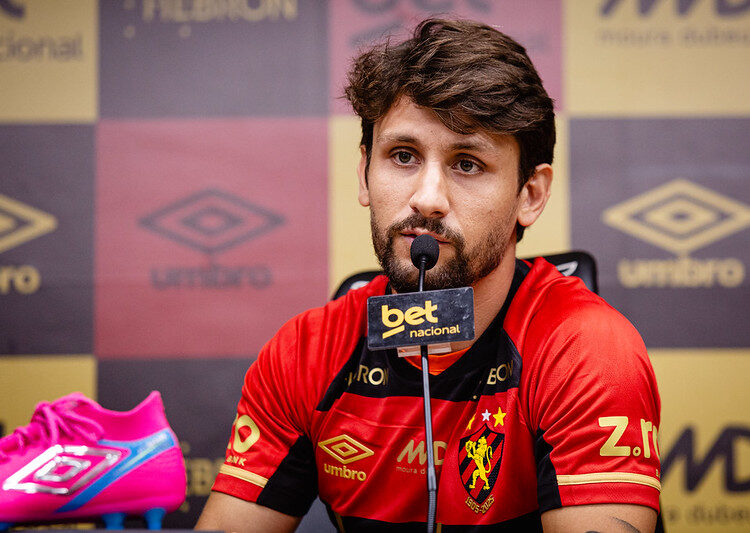 Em apresentação, Pedro Augusto crê em recuperação do Sport na Série A: “Temos totais condições de sair disso”