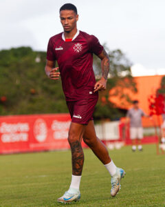 Lucas Cardoso deve fazer sua estreia contra o Figueirense. Foto: Gabriel França/Náutico