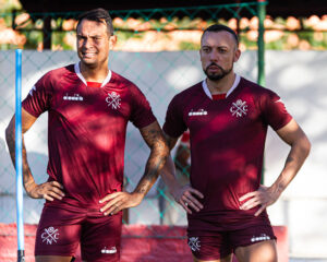 Vinicus e Paulo Sérgio são as esperanças de gols do Náutico contra o Caxias. Foto: Gabriel França/Náutico
