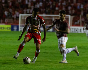 Náutico vence o Caxias nos Aflitos. Foto: Gabriel França/Náutico