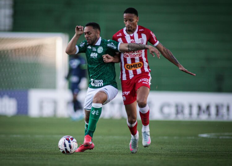 Náutico vence o Guarani no Brinco de Ouro. Foto: @raphaelsilvestre27 / GuaraniFC