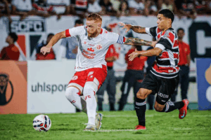 Santa Cruz encara o América-RN na Arena das Dunas. Foto: Gabriel Leite/América FC