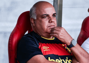 Yuri Romão e Luciano Bivar trocam farpas em meio a crise politica no Sport. Foto: Paulo Paiva/Sport