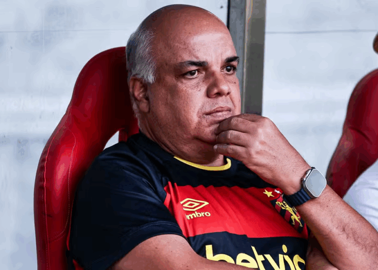 Yuri Romão e Luciano Bivar trocam farpas em meio a crise politica no Sport. Foto: Paulo Paiva/Sport