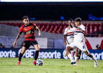 Sport encara o São Paulo na Ilha do Retiro. Foto: Paulo Paiva/Sport