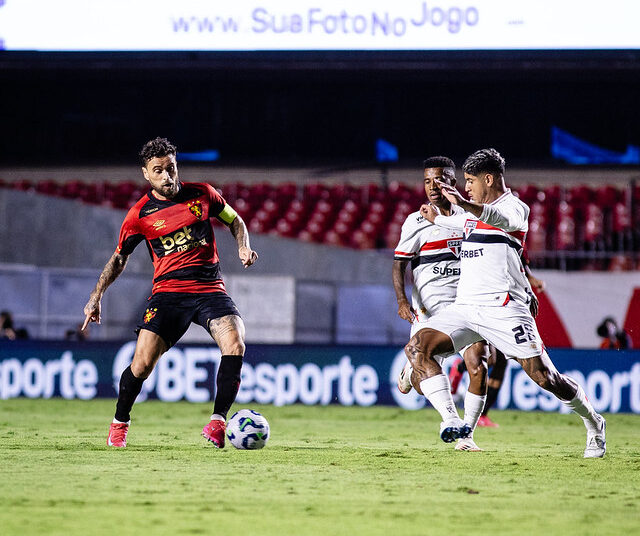 Sport encara o São Paulo na Ilha do Retiro. Foto: Paulo Paiva/Sport