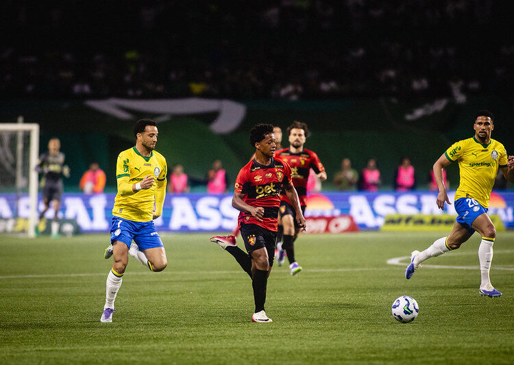 Com atuação discreta, Sport sofre revés diante do Palmeiras fora de casa