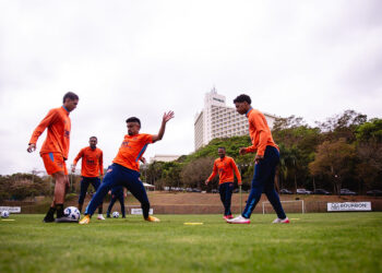 Sport se prepara para encara o RB Bragantino pelo Brasileirão. Foto: Paulo Paiva/Sport