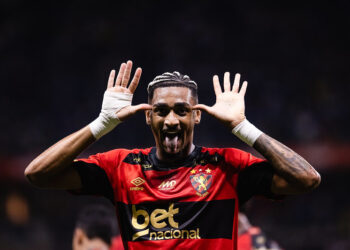 Derik Lacerda é a grande esperança do Sport conta o Atlético-MG. Foto: Paulo Paiva / Sport