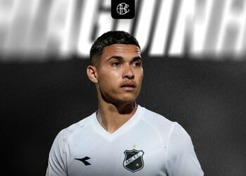 ABC confirma a contratação do atacante Thiaguinho por empréstimo do Santa Cruz