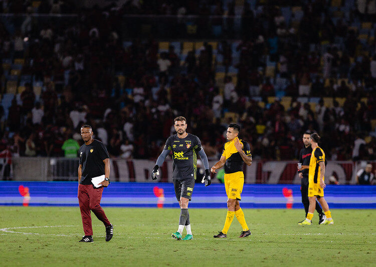 Sport encara o Juventude na Ilha do Retiro e conta com o destaque do goleiro Gabriel Vasconcelos. Foto: Paulo Paiva/Sport