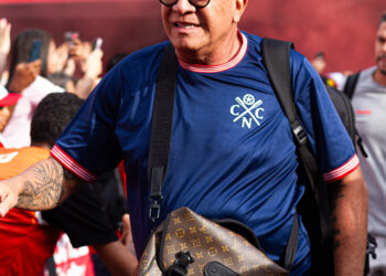 Técnico do Náutico Hélio dos Anjos. Foto: Gariel França/Náutico