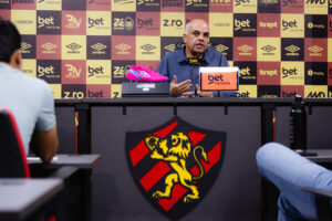 Yuri Romão segue correndo atrás para pagar salarios atrasados do Sport antes de oficializar a renuncia do clube. Foto: Paulo Paiva/Sport