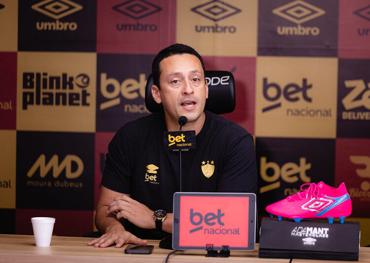 Italo Rodrigues é apresentado como novo executivo de futebol do Sport. Foto: Paulo Paiva/Sport