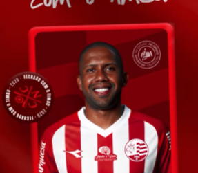 Jonas Toró é o novoatacante do Náutico.