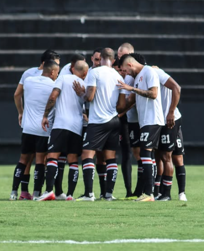 Santa Cruz empatou com o Murici-AL no ultimo jogo treino de 2025. Foto: Evelyn Victória/SCFC