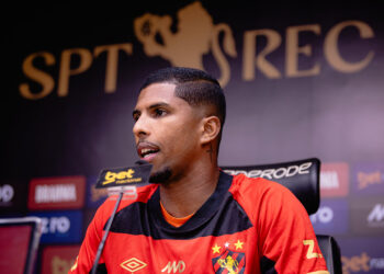 Em apresentação, Davi Gabriel destaca grandeza do Sport e comenta disputa por titularidade