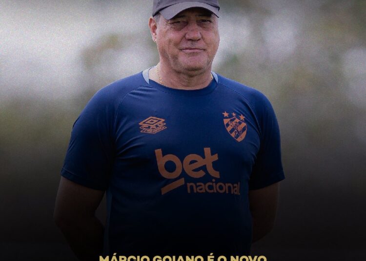 Marcio Goiano é anunciado como novo auxiliar tecnico do Sport