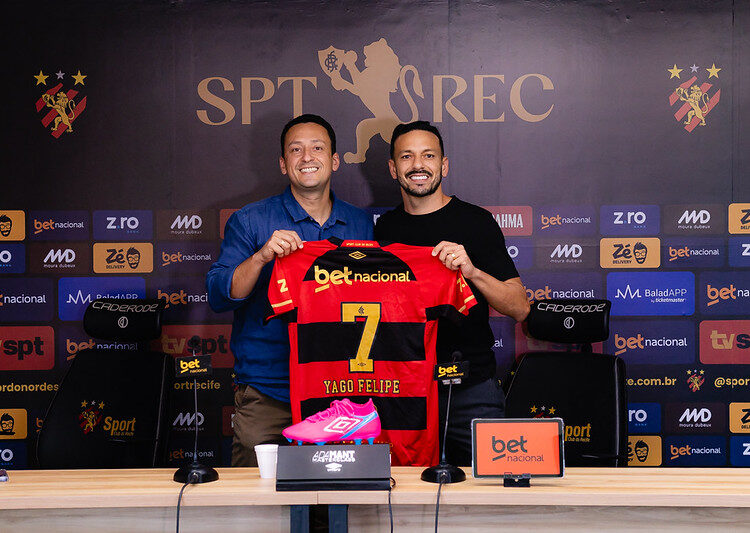 Em apresentação, Yago Felipe relembra conquista da Copa do Brasil 2008 e revela sonho antigo de defender o Sport
