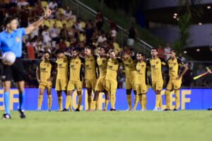 Apesar da tensão dos pênaltis, o Sport passou pela Desportiva na Copa do Brasil. Foto: Pedro Lorenzon/ SCR